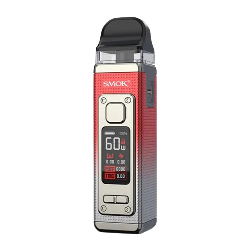 SMOK RPM 4 60W Pod System Kit-SMOK-Silver Red-NYC Glass