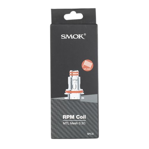 SMOK RPM Replacement Coils 5pk-SMOK-MTL Mesh 0.3ohm 5pk-NYC Glass