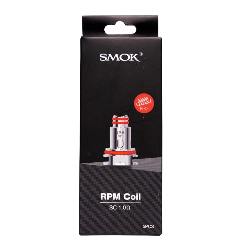 SMOK RPM Replacement Coils 5pk-SMOK-SC 1.0ohm 4pk-NYC Glass