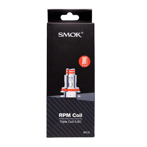 SMOK RPM Replacement Coils 5pk-SMOK-Triple Coil 0.6ohm 5pk-NYC Glass