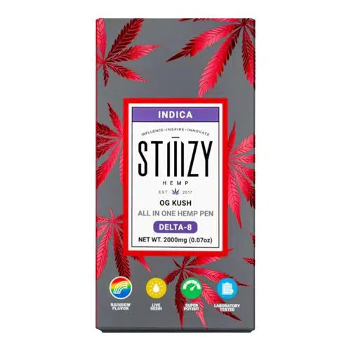 STIIIZY Delta 8 2g Disposable-Stiiizy-OG Kush (Indica)-NYC Glass