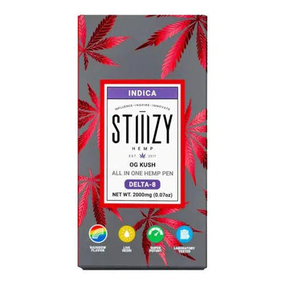 STIIIZY Delta 8 2g Disposable-Stiiizy-OG Kush (Indica)-NYC Glass