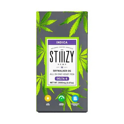 STIIIZY Delta 8 2g Disposable-Stiiizy-Skywalker OG (Indica)-NYC Glass