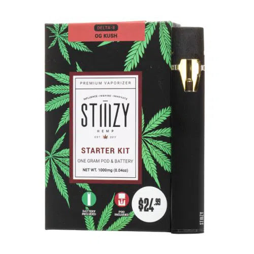 STIIIZY Delta 8 Starter Kit-Stiiizy-OG Kush-NYC Glass