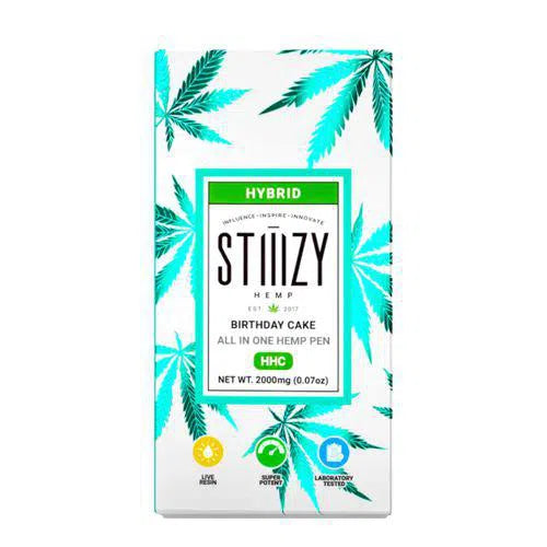 STIIIZY HHC 2g Disposable-THC Disposables-Stiiizy-Birthday Cake (Hybrid)-NYC Glass