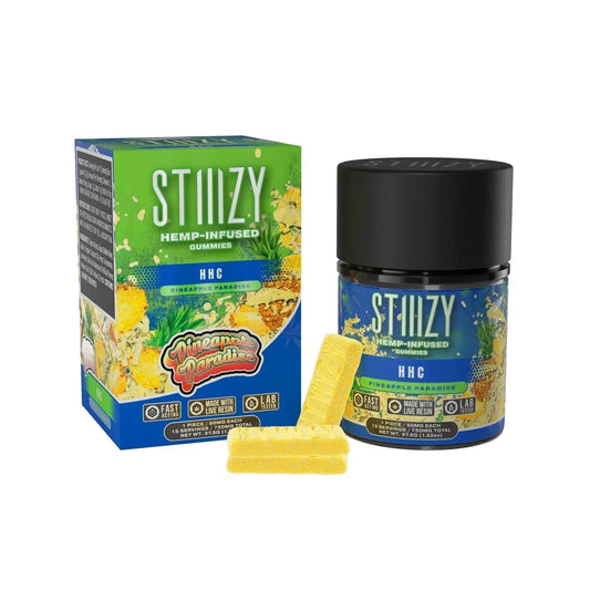 STIIIZY HHC Gummies 750mg Jar-Stiiizy-Pineapple Paradise-NYC Glass