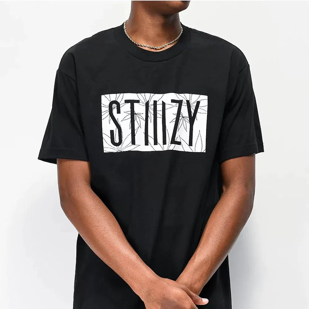 STIIIZY Leaf Logo T-Shirt-Stiiizy-Small-NYC Glass