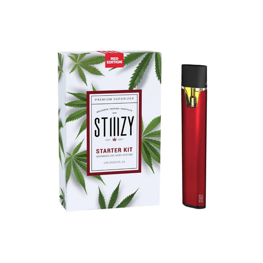 STIIIZY Original Vape Pen Battery-THC Pod Starter Kit-Stiiizy-Red-NYC Glass