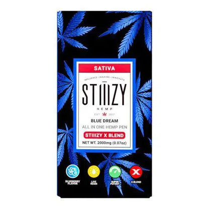 STIIIZY X Blend 2g Disposable-Stiiizy-Blue Dream (Sativa)-NYC Glass