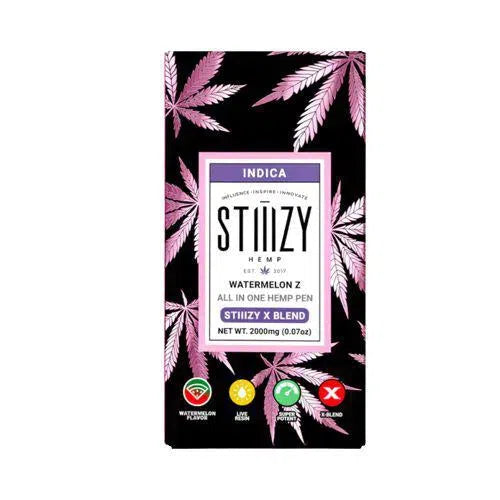 STIIIZY X Blend 2g Disposable-Stiiizy-Watermelon Z (Indica)-NYC Glass