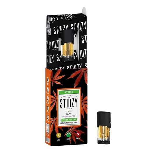 STIIIZY X Blend Replacement Pods 1g-Stiiizy-Gelato (Hybrid)-NYC Glass