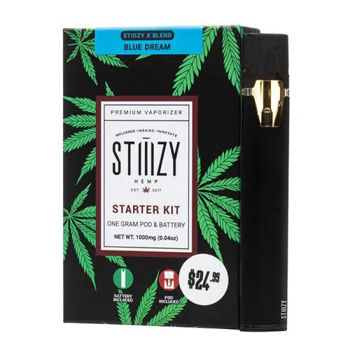 STIIIZY X Blend Starter Kit 1g-Stiiizy-Blue Dream-NYC Glass