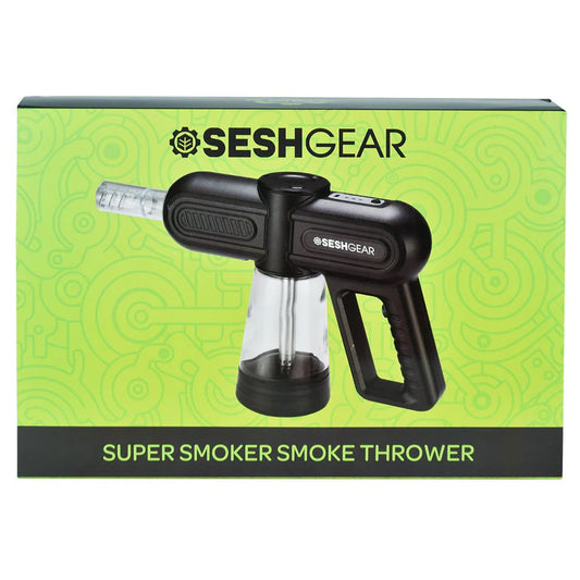 SeshGear Super Smoker Smoke Thrower Water Pipe-RAW-NYC Glass