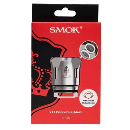 Smok TFV12 Prince Replacement Coils 3pk-SMOK-Dual Mesh 0.2ohm Coil 3pk-NYC Glass