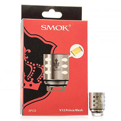 Smok TFV12 Prince Replacement Coils 3pk-SMOK-Mesh 0.15ohm Coil 3pk-NYC Glass