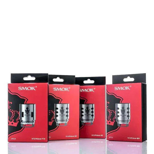 Smok TFV12 Prince Replacement Coils 3pk-SMOK-NYC Glass