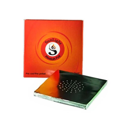 Sunlight Hookah Foil 100ct Square-Sunlight-NYC GLASS 718