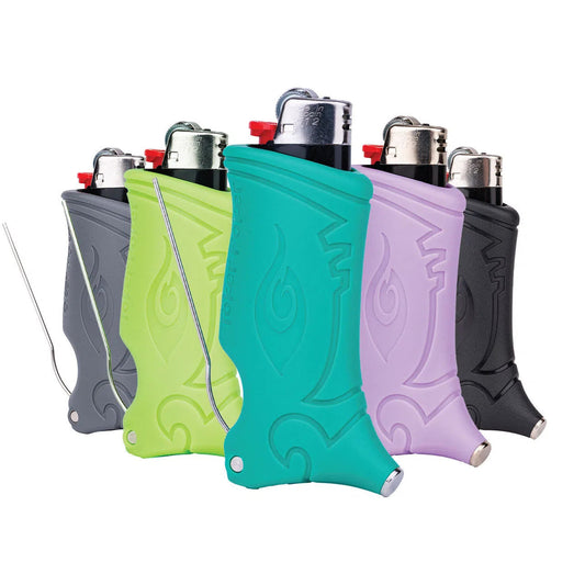 Toker Poker Bic Lighter Cover Assorted Colors 1pk-Bic-NYC Glass