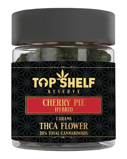 Top Shelf High Potency THCA Flower-Top Shelf-Cherry Pie (Hybrid)-7g Jar-NYC Glass