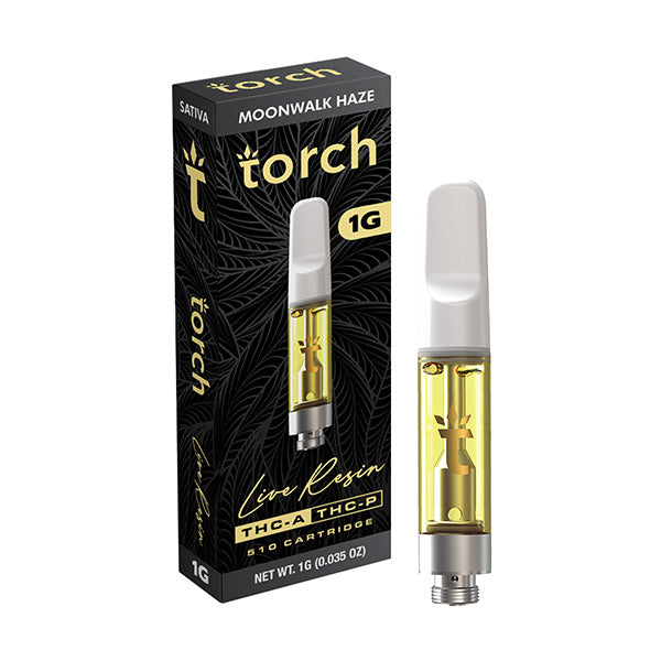 Torch Live Resin THCA THCP 510 Cartridge-THC Cartridges-Torch-Moonwalk Haze (Sativa)-NYC GLASS 718
