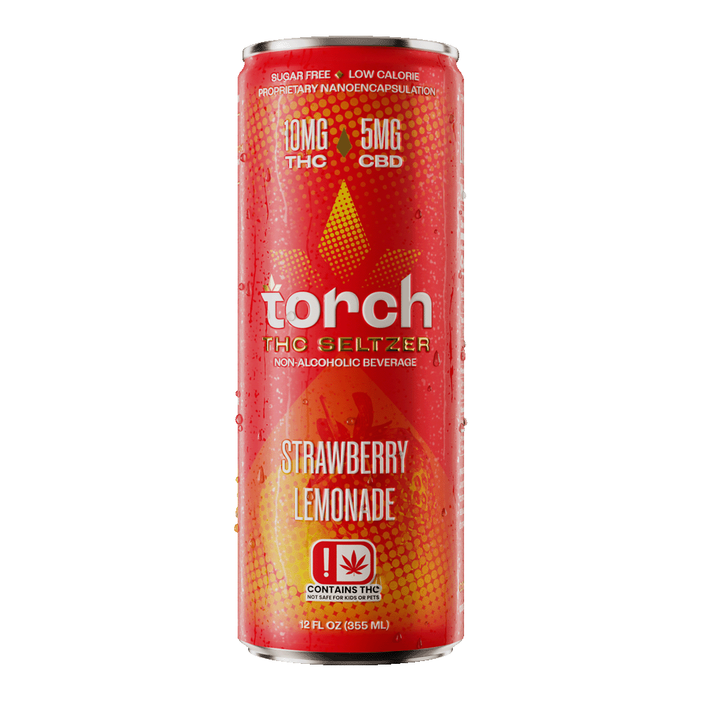 Torch THC Infused Seltzer & Iced Tea 12oz 4pk-Torch-NYC Glass