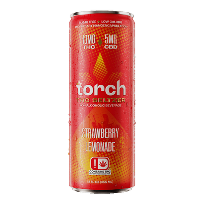 Torch THC Infused Seltzer & Iced Tea 12oz 4pk-Torch-NYC Glass