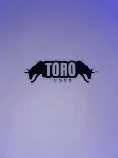Toro Sticker’s-Prints, Stickers, Vinyls-Toro Glass-Toro Black Double Bull-NYC Glass