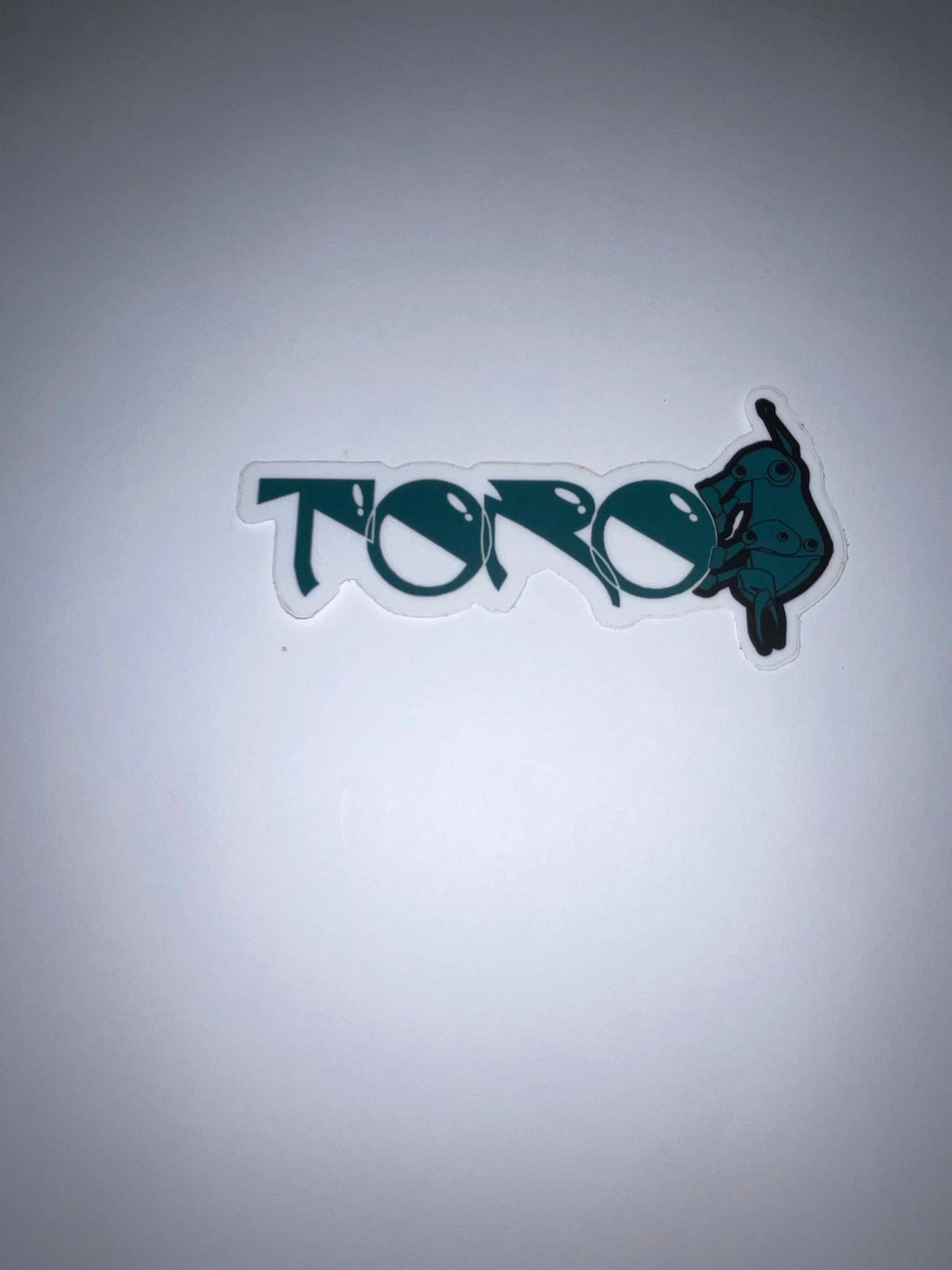 Toro Sticker’s-Prints, Stickers, Vinyls-Toro Glass-Toro Blue Bull-NYC Glass