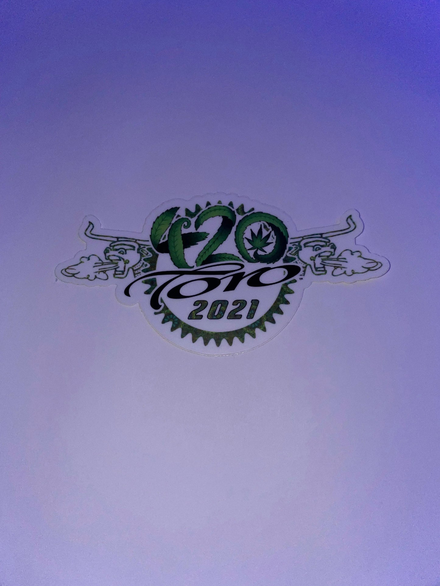 Toro Sticker’s-Toro Glass-Toro 2021 Green OG Green-NYC Glass