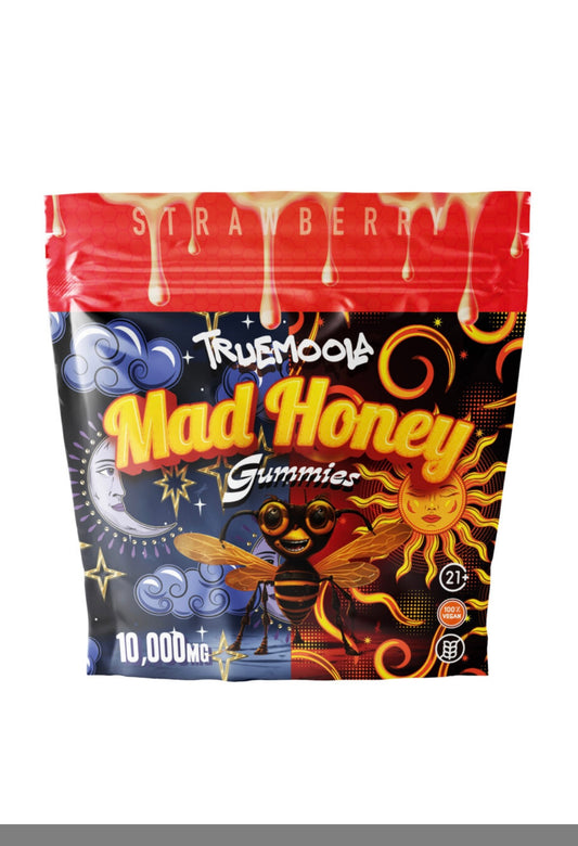 TrueMooLa Mad Honey Euphoric Gummies-Truemoola-Strawberry-NYC Glass