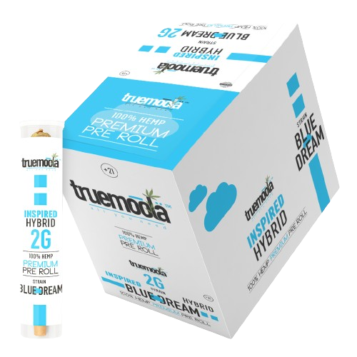 Truemoola 2g CBD Premium Hemp Pre-Rolls-Truemoola-Blue Dream Inspired (Hybrid)-NYC Glass