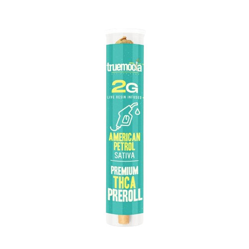 Truemoola 2g THCA Live Resin Premium Pre-Rolls-Truemoola-American Petrol (Sativa)-NYC Glass