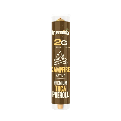 Truemoola 2g THCA Live Resin Premium Pre-Rolls-Truemoola-Campfire (Sativa)-NYC Glass