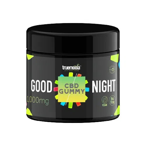 Truemoola CBD Good Night Gummy 1000mg-CBD Edibles-Truemoola-NYC Glass