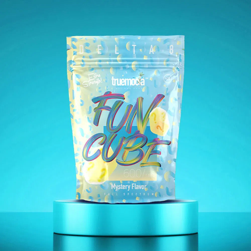 Truemoola Delta 8 Vegan Cube Gummies 600mg-Truemoola-Mystery Flavor-NYC Glass