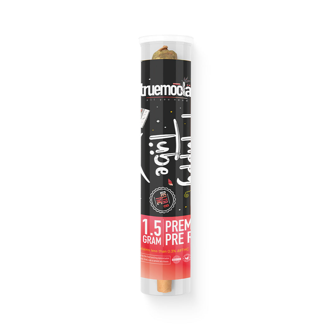 Truemoola Happy Tube 1.5g Delta 8 Pre Roll-THC Blunts & Pre-Rolls-Truemoola-XXX420 - Indica-NYC Glass