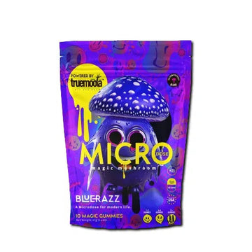 Truemoola Micro Dose Magic Mushroom Gummies High Potency Blend