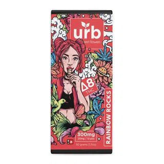 URB Delta 8 THC Chocolate Bar 300mg-URB-Rainbow Rocks-NYC Glass