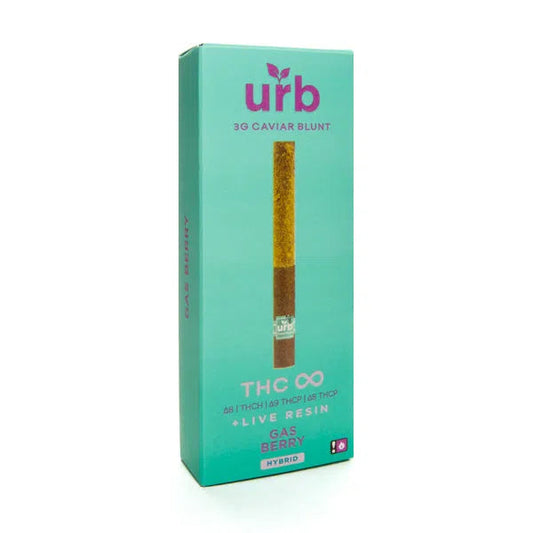 URB THC Infinity 3g Blunt Live Resin Terpenes-URB-Gas Berry (Hybrid)-NYC Glass