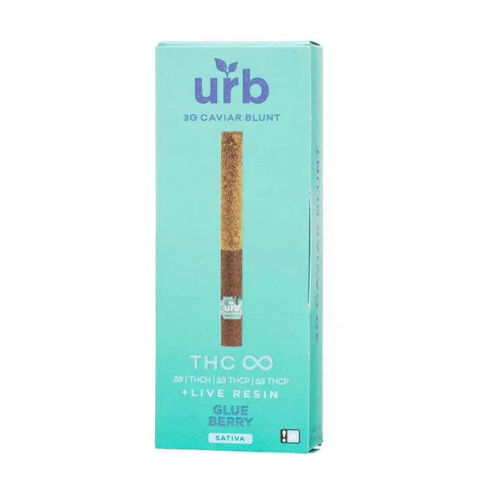 URB THC Infinity 3g Blunt Live Resin Terpenes-URB-Glue Berry (Sativa)-NYC Glass