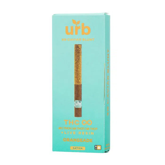 URB THC Infinity 3g Blunt Live Resin Terpenes-URB-Orangeade (Sativa)-NYC Glass