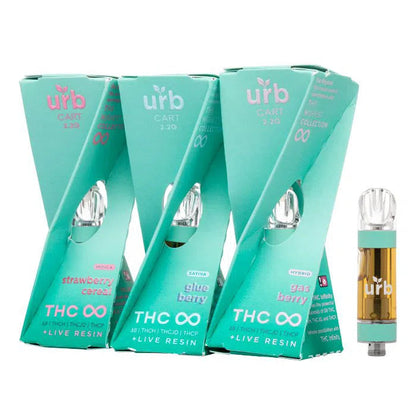 URB THC Infinity Cartridge 2.2ml (THC-JD, THC-H, THCP, Delta 8)-URB-NYC Glass