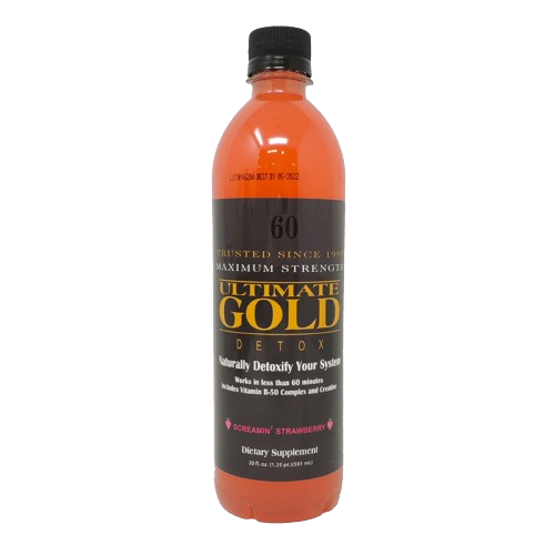 Ultimate Gold Detox 20oz-Ultimate Gold-Strawberry-NYC Glass