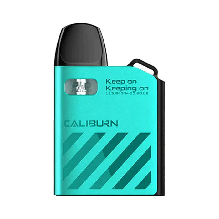 Uwell Caliburn AK2 Pod System Starter Kit-Pod System-Uwell Caliburn-Turquoise Blue-NYC Glass