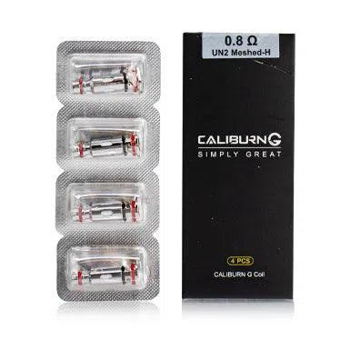 Uwell Caliburn G Replacement Coils 4pk NYC GLASS 718 Uwell Caliburn G Replacement Coils 4pk NYC GLASS 718