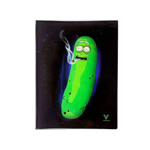 V Syndicate Shatterproof Glass Rolling Tray-V Syndicate-Pickle-NYC Glass