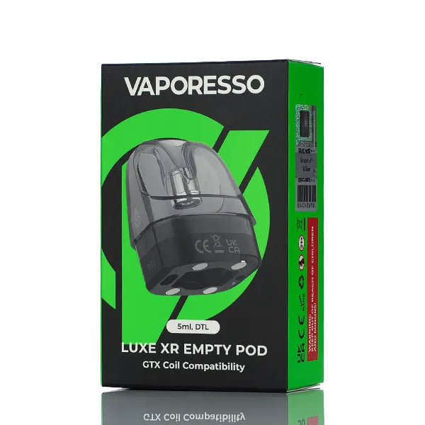 Vaporesso Luxe XR Replacement Pods-Vaporesso-Luxe XR DTL Pods 2pk 5ml-NYC Glass