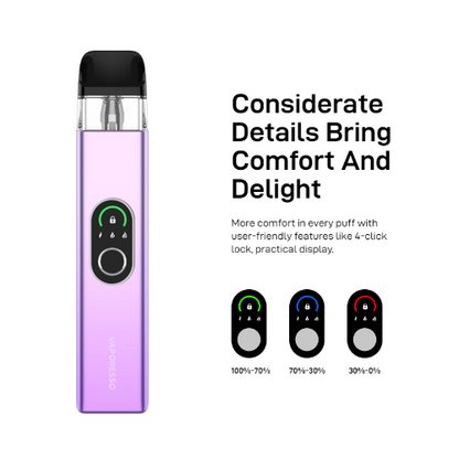 Vaporesso Xros 4 Pod System Kit NYC GLASS 718 Vaporesso Xros 4 Pod System Kit NYC GLASS 718