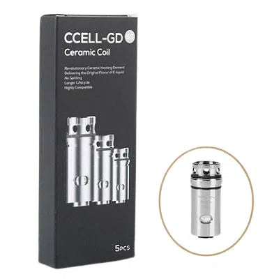 Vaporesso cCell-GD Ceramic 0.5ohm Replacement Coils (5pk)-Vaporesso-NYC Glass