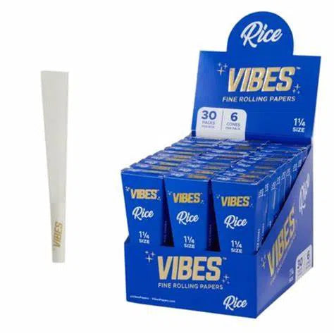 Vibes Coffin Cone King Size - 30pk Box-Vibes-Rice Box-NYC Glass